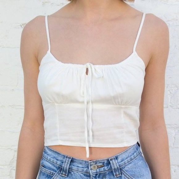 Brandy Melville Tops - Brandy Melville White Jennifer Tank